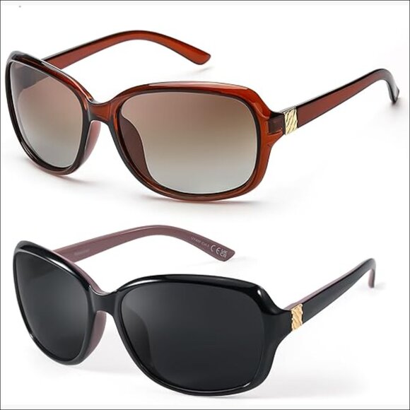 Polarized Wraparound Sunglasses with UV400 Protection main image 5